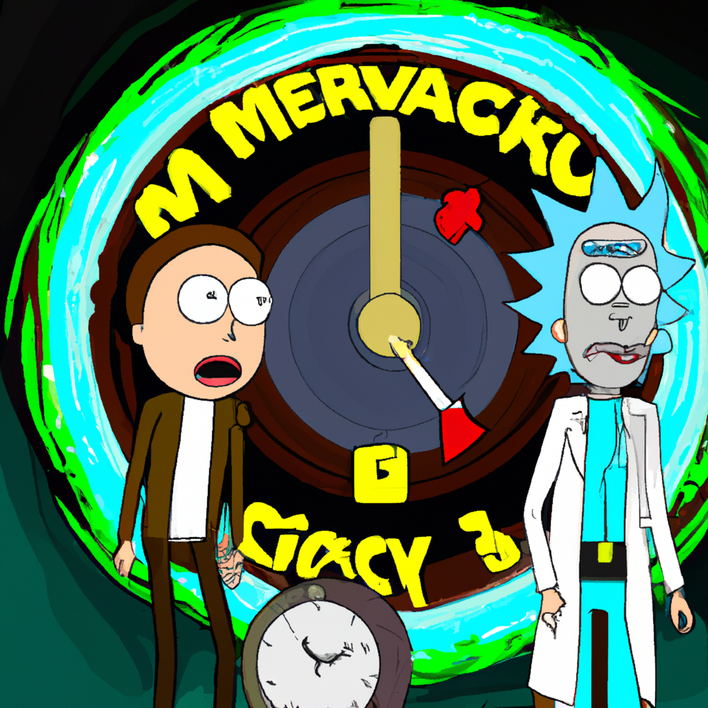 Rick and Morty stuck in a time loop